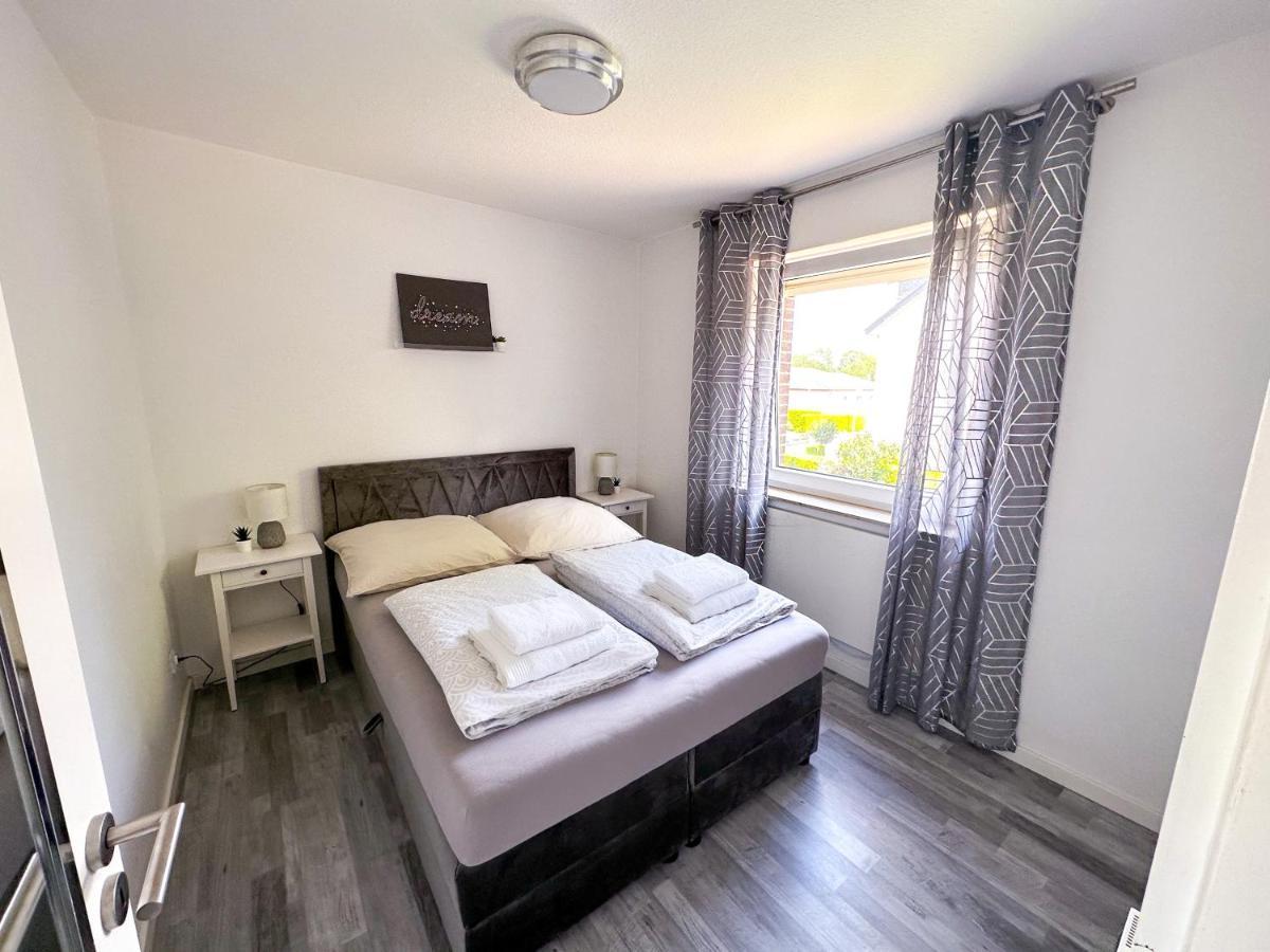 Stilvolles, Frisch Renoviertes 2Zi Apartment Mit Kueche Und Balkon In Kliniknaehe Bad Oeynhausen Exterior foto